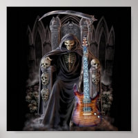 Guitare de faucheuse en enfer