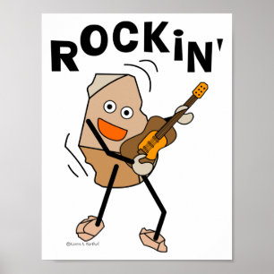 Affiche Guitare de Rockin