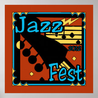 Affiche Guitare du Jazz Fest 2012