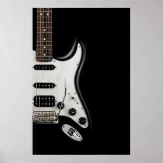 Affiche Guitare électrique classique - Stratocaster Iconiq