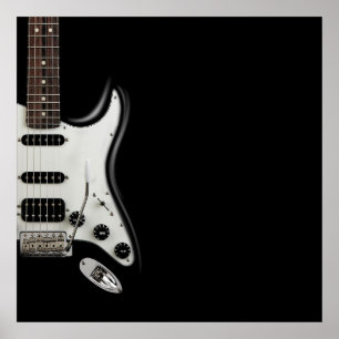 Affiche Guitare électrique classique - Stratocaster Iconiq
