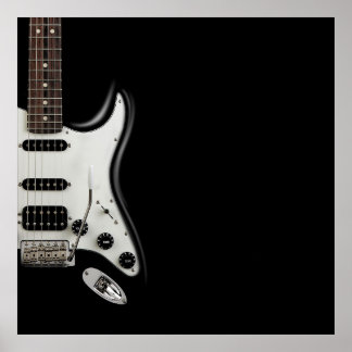Affiche Guitare électrique classique - Stratocaster Iconiq