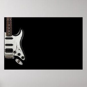 Affiche Guitare électrique classique - Stratocaster Iconiq
