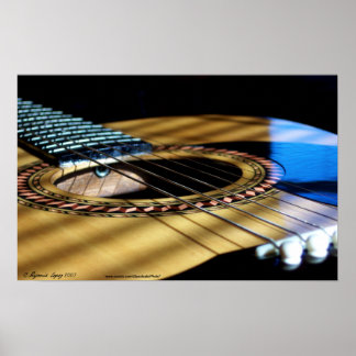 Affiche Guitare espagnole 02