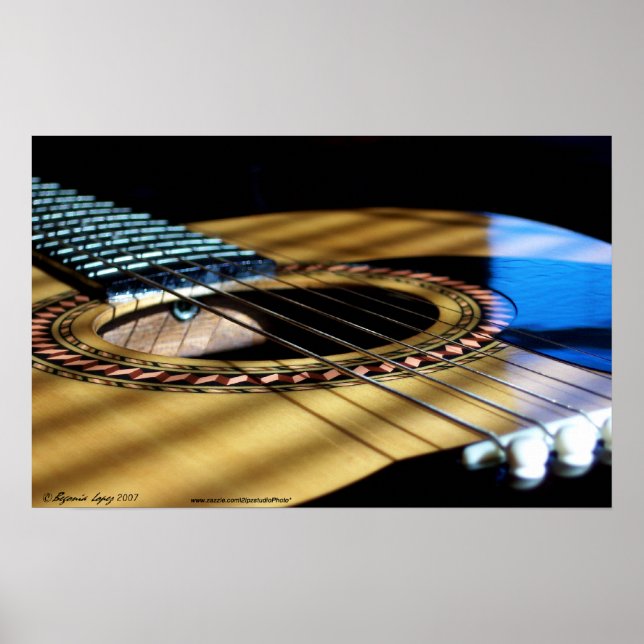 Affiche Guitare espagnole 02 (Devant)