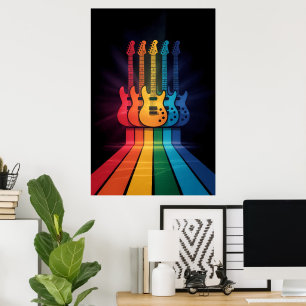 Affiche Guitare Lover