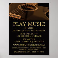 Guitare noire, boutique d'instruments de musique