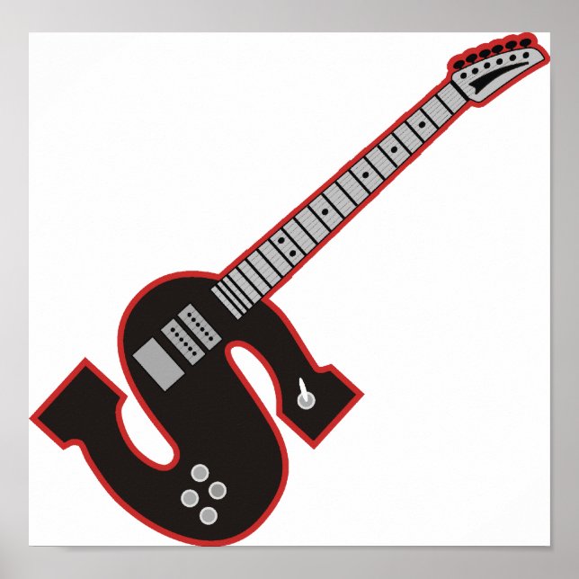 Affiche Guitare S (Devant)