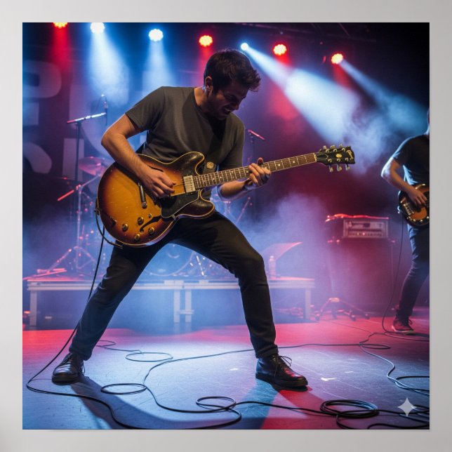 Affiche Guitariste rythmique (Devant)