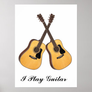 AFFICHE GUITARS-POSTERS CROISÉ