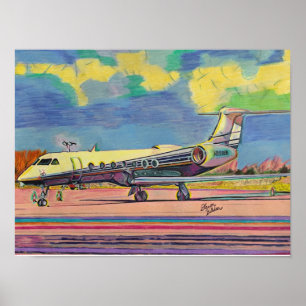 Affiche Gulfstream 550 Imprimer