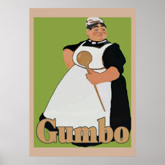 Affiche Gumbo Cook,
