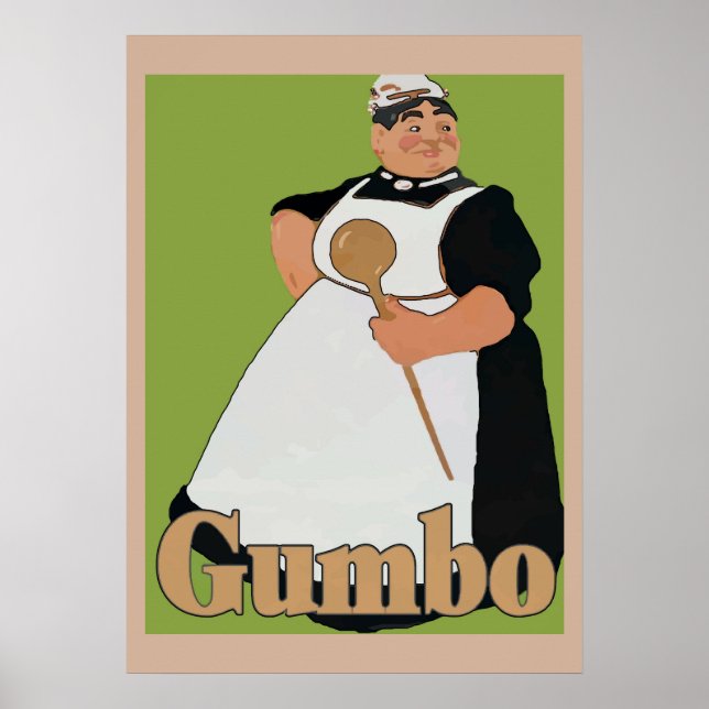 Affiche Gumbo Cook, (Devant)
