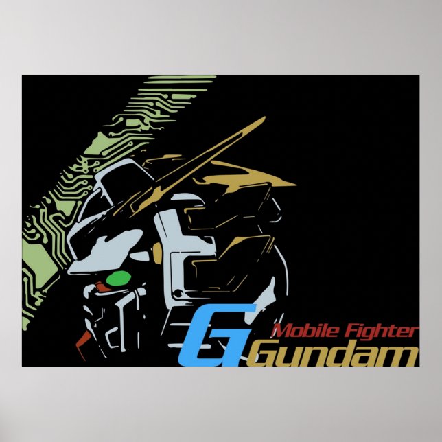 Affiche Gundam Shining Gundam (Devant)