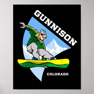 Affiche Gunnison Colorado
