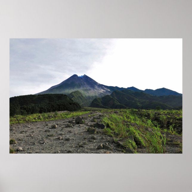 Affiche Gunung Merapi (Devant)