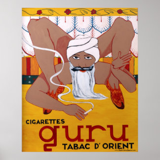 Affiche Guru Tabac D'Orient
