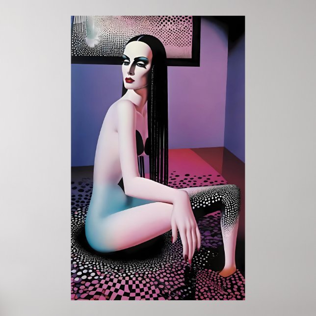 Affiche Gussie Up and Ready - Ken Gage Surreal Art (Devant)