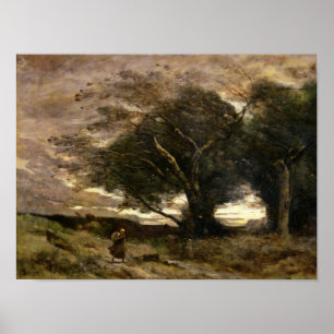 Affiche Gust of Wind, 1866