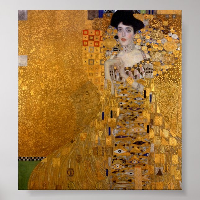 Affiche Gustav Klimt - Adele Bloch-Bauer I. (Devant)