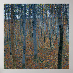 Affiche Gustav Klimt - Beech Grove I