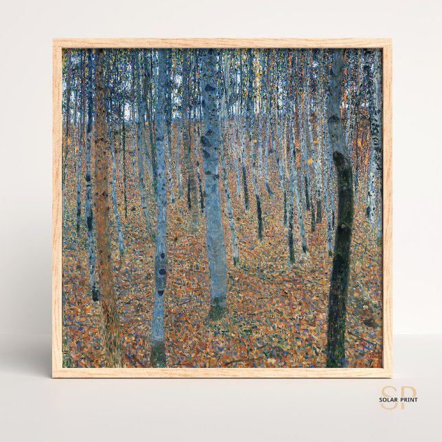 Affiche Gustav Klimt Birch Forest I Home Décor Art Imprime (Créateur téléchargé)