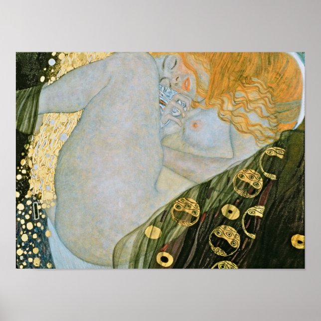Affiche Gustav Klimt - Danae (Devant)