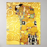 Affiche Gustav Klimt Fulfillages Amateurs Art<br><div class="desc">Gustav Klimt Fulfillment Amateurs d'Art Fine Poster</div>