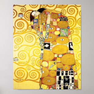 Affiche Gustav Klimt Fulfillages Amateurs Art