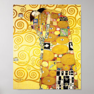 Affiche Gustav Klimt Fulfillages Amateurs Art