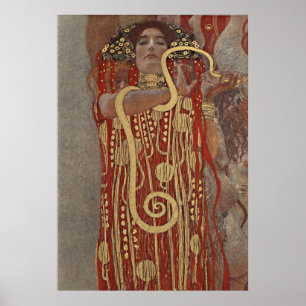 Affiche Gustav Klimt - Hygieia