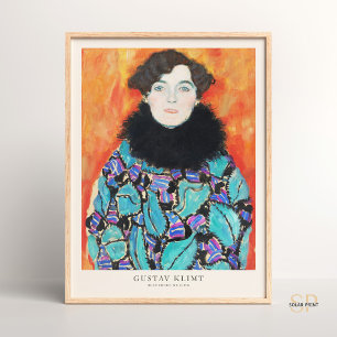 Affiche Gustav Klimt Johanna Staude Peinture Art Print