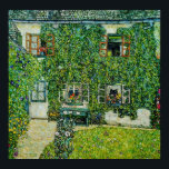 Affiche Gustav Klimt - La Maison de Guardaboschi<br><div class="desc">Maison de Guardaboschi / Maison à Weissenbach du lac Attersee - Gustav Klimt,  Huile sur toile,  1912</div>