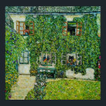 Affiche Gustav Klimt - La Maison de Guardaboschi<br><div class="desc">Maison de Guardaboschi / Maison à Weissenbach du lac Attersee - Gustav Klimt,  Huile sur toile,  1912</div>