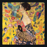 Affiche Gustav Klimt - Lady with Fan<br><div class="desc">Lady with Fan - Gustav Klimt,  Oil on Canvas,  1917-1918</div>