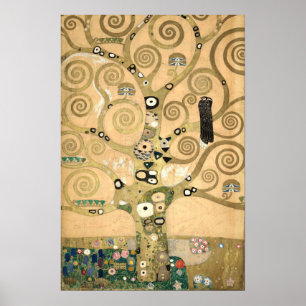 Affiche Gustav Klimt - L'Arbre de Vie, Frise Stoclet
