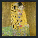 Affiche Gustav Klimt Le Baiser<br><div class="desc">Une des images les plus emblématiques de Gustav Klimt : The Kiss.</div>