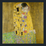 Affiche Gustav Klimt - Le baiser<br><div class="desc">The Kiss / Der Kuss - Gustav Klimt en 1907-1908</div>