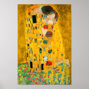 Affiche Gustav Klimt Le Baiser