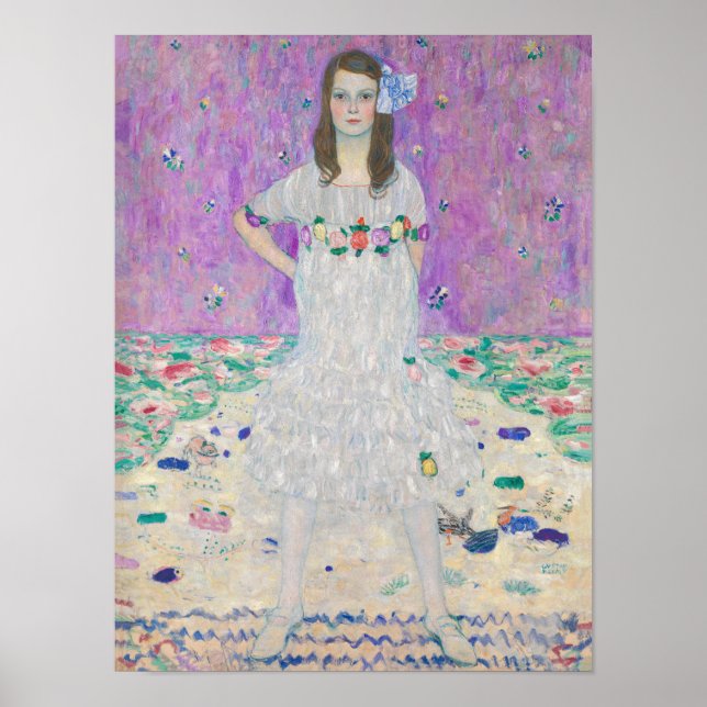 Affiche Gustav Klimt - Mada Primavesi (Devant)
