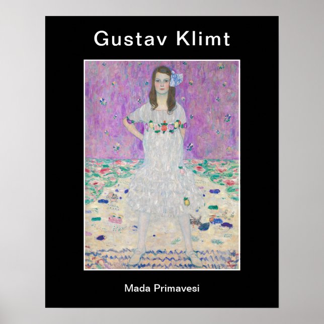 Affiche Gustav Klimt - Mada Primavesi (Devant)