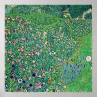 Gustav Klimt - Paysage du jardin italien