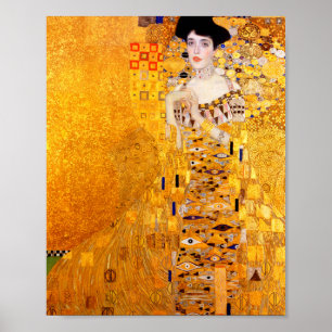 Affiche Gustav Klimt Portrait d'Adele Bloch-Bauer I