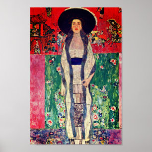 Affiche Gustav Klimt Portrait d'Adele Bloch-Bauer II