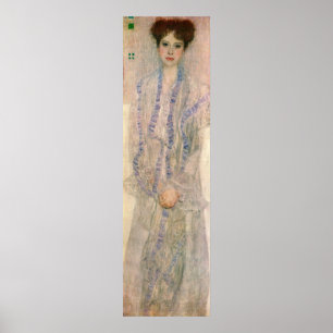 Affiche Gustav Klimt - Portrait de Gertha Felssovanyi