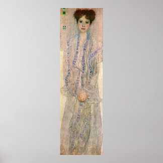 Affiche Gustav Klimt - Portrait de Gertha Felssovanyi