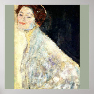 Affiche Gustav Klimt - Portrait d'une dame