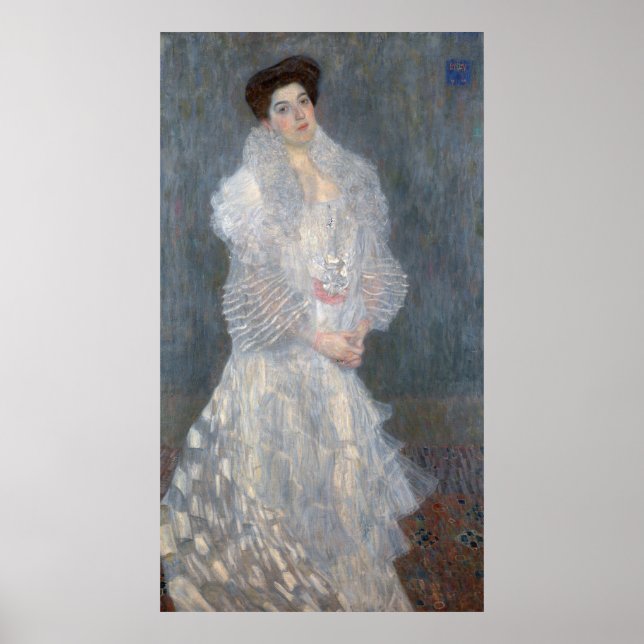 Affiche Gustav Klimt - Portrait of Hermine Gallia (Devant)