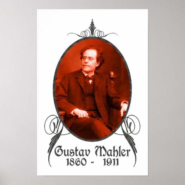 Affiche Gustav Mahler (Devant)