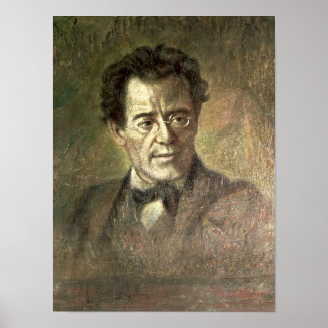 Affiche Gustav Mahler (Devant)